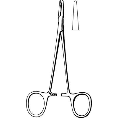 Merit Halsey / Webster Needle Holder - 5", Smooth - 97-810