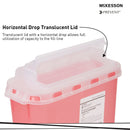 McKesson Brand McKesson Prevent Two-Piece Sharps Container, 5.4 Quart, 11 x 12 x 4-3/4 Inch (20/CS) 