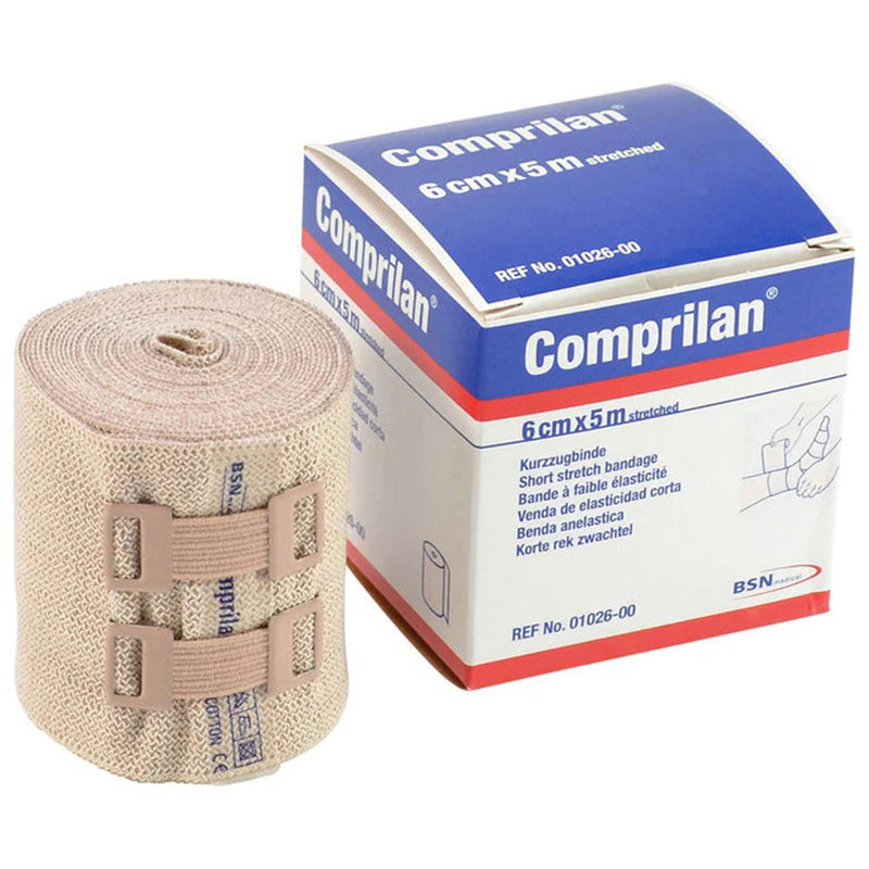 Comprilan Clip Detached Closure Compression Bandage, 6 Centimeter x 5 Meter (Case of 20)