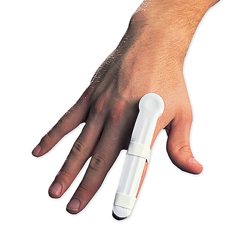 Brownmed Finger Splint Plastalume Adult Size A-2 Without Fastening Left or Right Hand White (12/PK) 