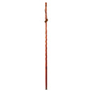 Mabis Healthcare Brazos Twisted Cedar Backpacker Handcrafted Walking Stick, 58-Inch 