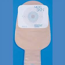Cymed One-Piece Clear Colostomy Pouch, 11 Inch Length, 1½ Inch Stoma (10/BX) 