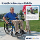 drive Blue Streak Wheelchair, 16-Inch Seat Width