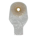 Safe N Simple Ostomy Pouch Safe n Simple One-Piece System 12 Inch Length Convex, Pre-Cut 1 Inch Stoma Drainable (80/CS) 