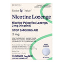 Foster & Thrive Nicotine Polacrilex Lozenges 2 mg (Nicotine) Mint (Pack of 72)