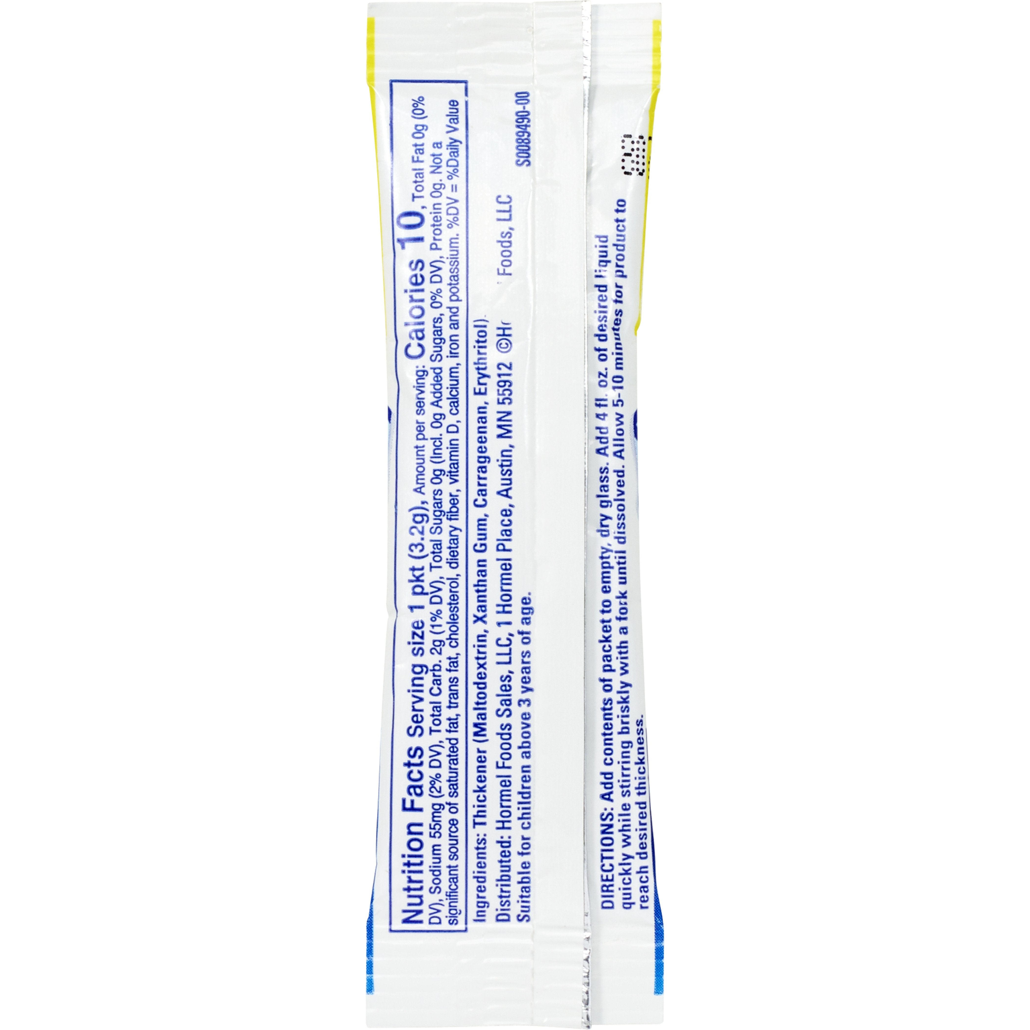 Lyons Magnus LLC Thick & Easy Clear Food and Beverage Thickener (100/CS) 
