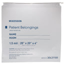 McKesson Patient Belongings Bag, Clear (Case of 10 Packs)