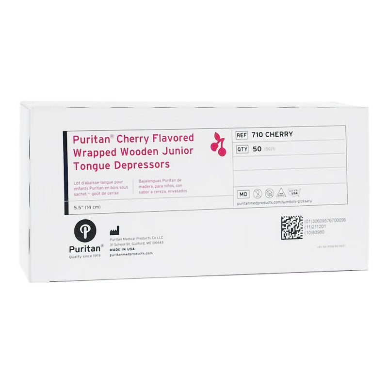 Puritan Medical Products Puritan Cherry Flavor Tongue Depressor (1000/CS) 