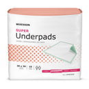 McKesson Super Moderate Absorbency Underpad, 30 x 30 Inch (Case of 150)