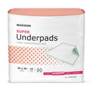 McKesson Brand McKesson Super Moderate Absorbency Underpad, 30 x 30 Inch (150/CS) 
