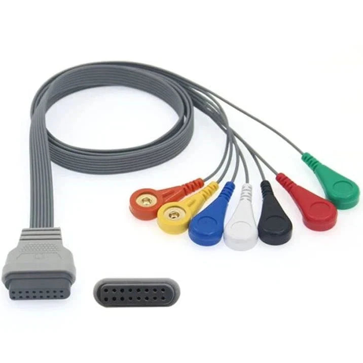Edan 7-Electrode ECG Cable  AHA