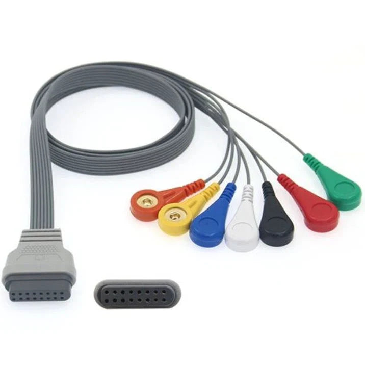 Edan 7-Electrode ECG Cable  AHA