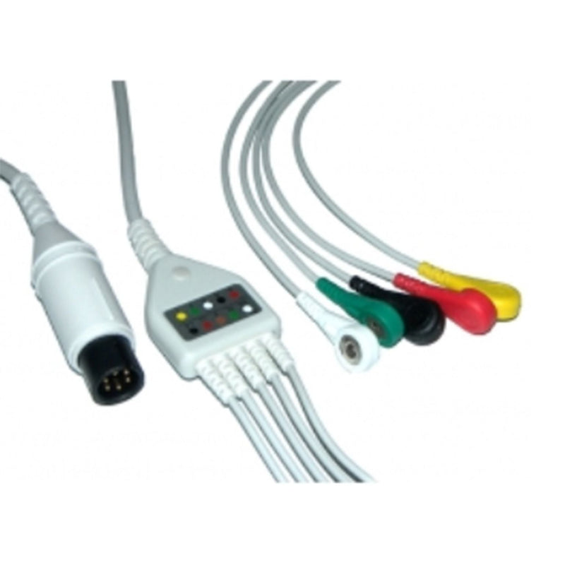 Edan iM20 ECG Lead Lengthened Wires  5-Lead Snap