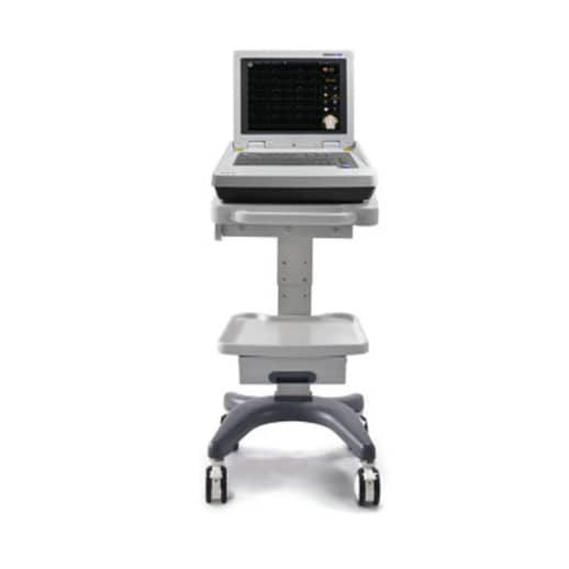 Edan Luxury Cart for SE-18 with Cable Arm & Basket