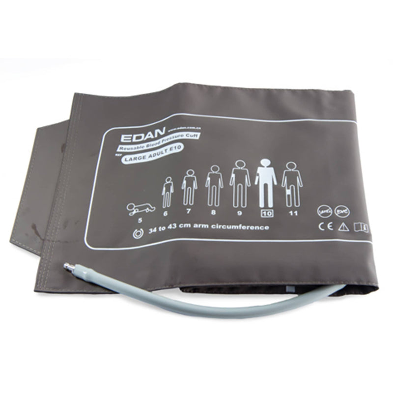 Edan Reusable NIBP Cuff with Edan Logo  Large Adult (34 - 43 cm)