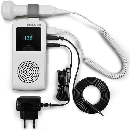 Edan SD3 Pro Ultrasonic Pocket Doppler  With 8 MHz Probe (Vascular)