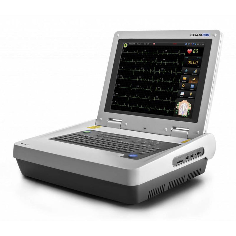 Edan SE-18 ECG  18-lead Configuration, Supports 9/12/15/18-lead EC