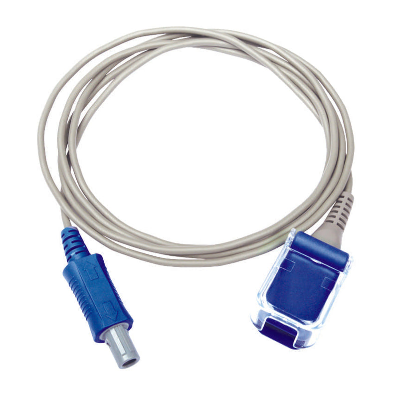 Edan SpO2 Extension Cable - 2.0 m - Lemo to Nellcor DB9