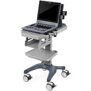 Edan U60 Color Doppler Ultrasound on cart