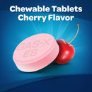 Gas-X 125 mg Chewable Tablets Extra Strength, Cherry Creme (Bottle of 48)