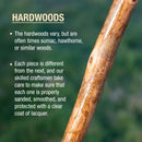 Brazos Assorted Hardwood Rustic Walking Stick, 41-Inch (Each)