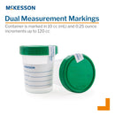 McKesson Brand McKesson Specimen Container, 120 mL (100/CS)