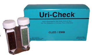 Uri-Check Prepared Media for Urinalysis Tests (Box of 10)