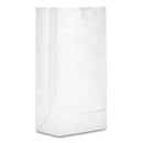 Essendant Co/United Stationers White Paper Bag, 4.17 x 6.13 x 12.44 Inch 