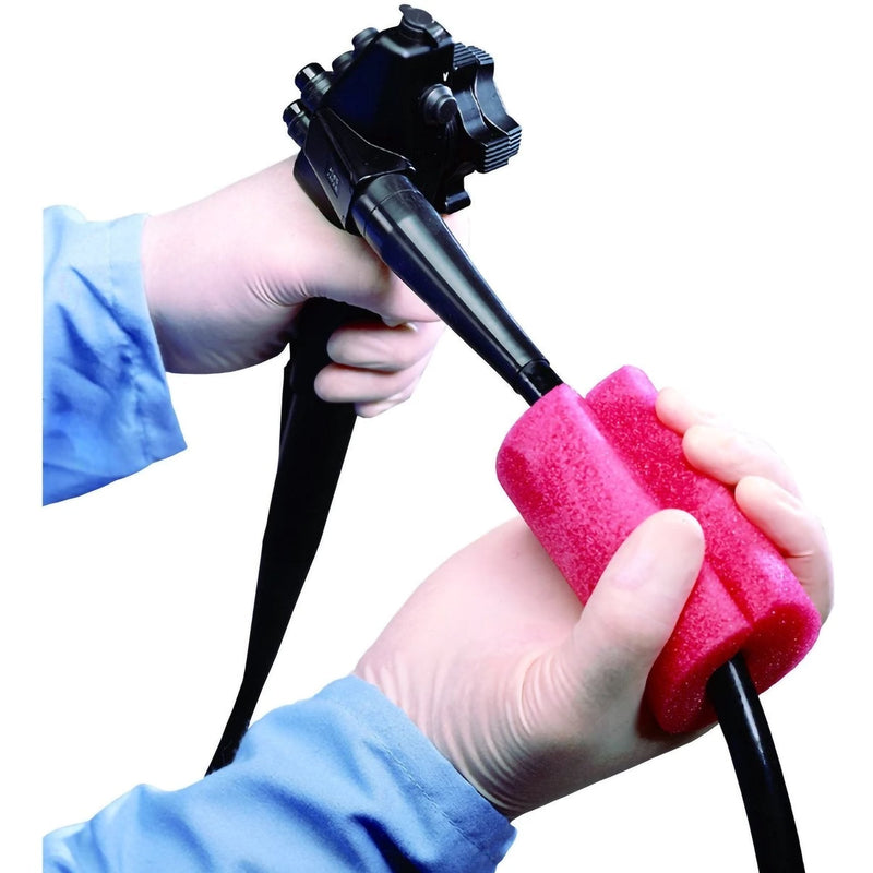Ruhof Healthcare Pre-Saturated Endoscope Sponge Endozime Tubular For Flexible and Rigid Instruments (100/CS) 