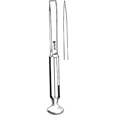 Sklar Stille Osteotome - 8", Straight, 22mm Tip - 40-6333