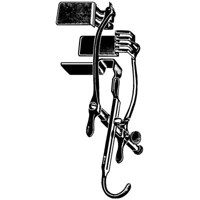 Sklar Judd-Masson Bladder and Suprapubic Retractor - Complete - 85-5350 