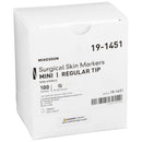 McKesson Skin Marker, Prep-Resistant Gentian Violet Ink, Regular Tip, Mini Size (Box of 100)