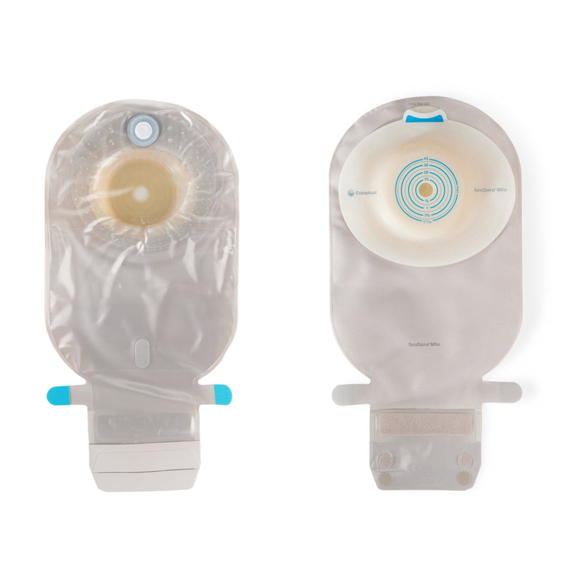 SenSura Mio Convex Deep 1-Piece Transparent Ostomy Pouch, 10 – 43mm Stomas (Box of 10)