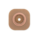 New Image Flat CeraPlus Skin Barrier, Up to 44 mm Opening, 57 mm Flange, Red (Box of 5)