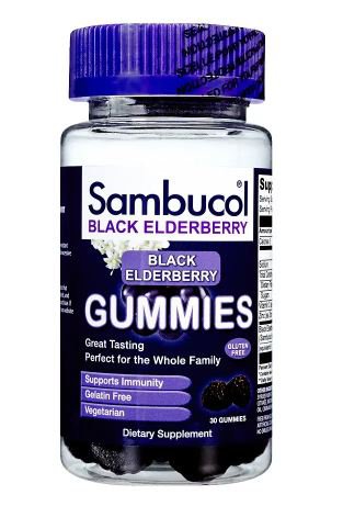 Emerson Healthcare Sambucol Black Elderberry Gummies 