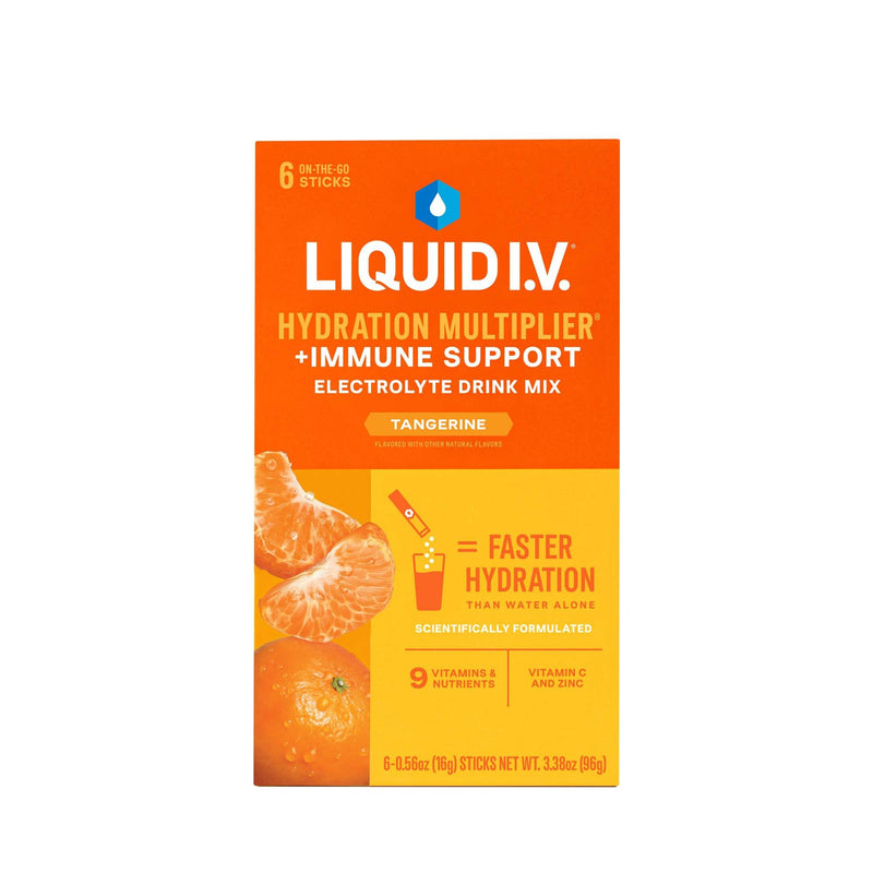 Oral Electrolyte Solution Liquid I.V. Hydration Multiplier + Immune Support Tangerine Flavor 0.56 oz. (72/CS)