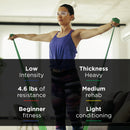 Performance Health TheraBand Exercise Resistance Band, Green, 4 Inch x 25 Yard, Heavy Resistance 