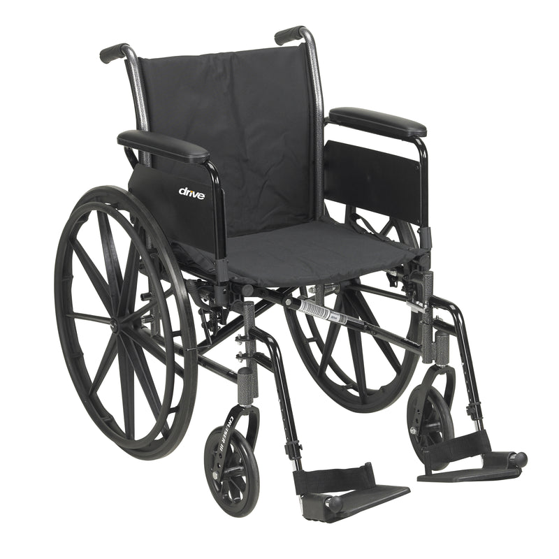 drive Cruiser III Lightweight Wheelchair, 18-inch Seat Width (Each)