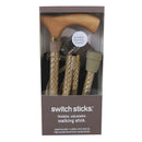 Switch Sticks Folding Cane, Pearl Gold, 32 to 37 Inch Height (Each)