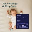 Owlet Dream Sock Smart Baby Monitor, Track Heart Rate and Oxygen, Blue