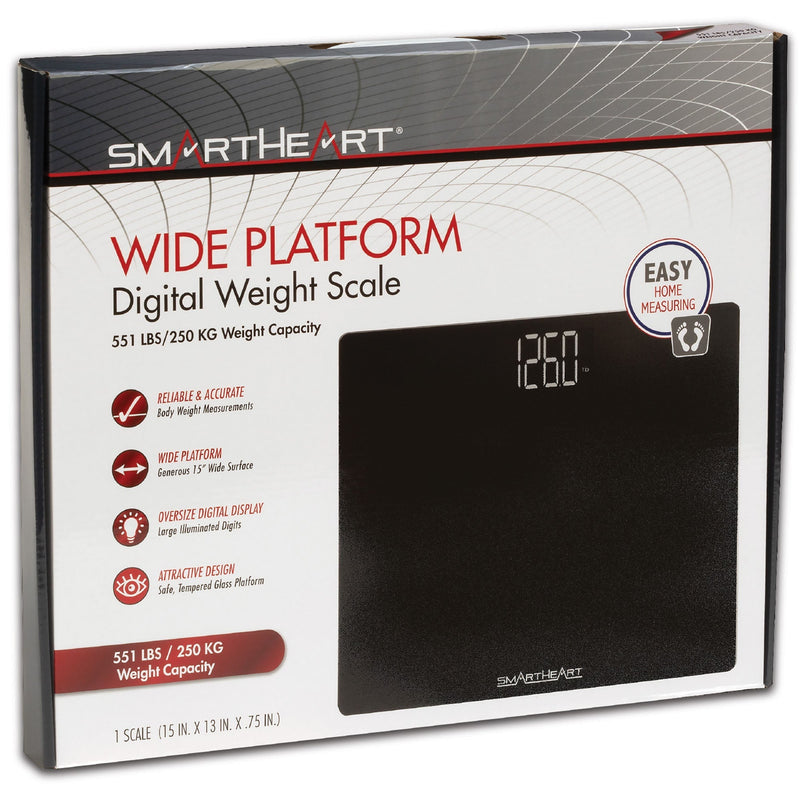 SmartHeart Digital Weight Scale (Case of 4) 