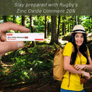 Rugby 20% Zinc Oxide Ointment Skin Protectant, 60-gram Tube (Each) 