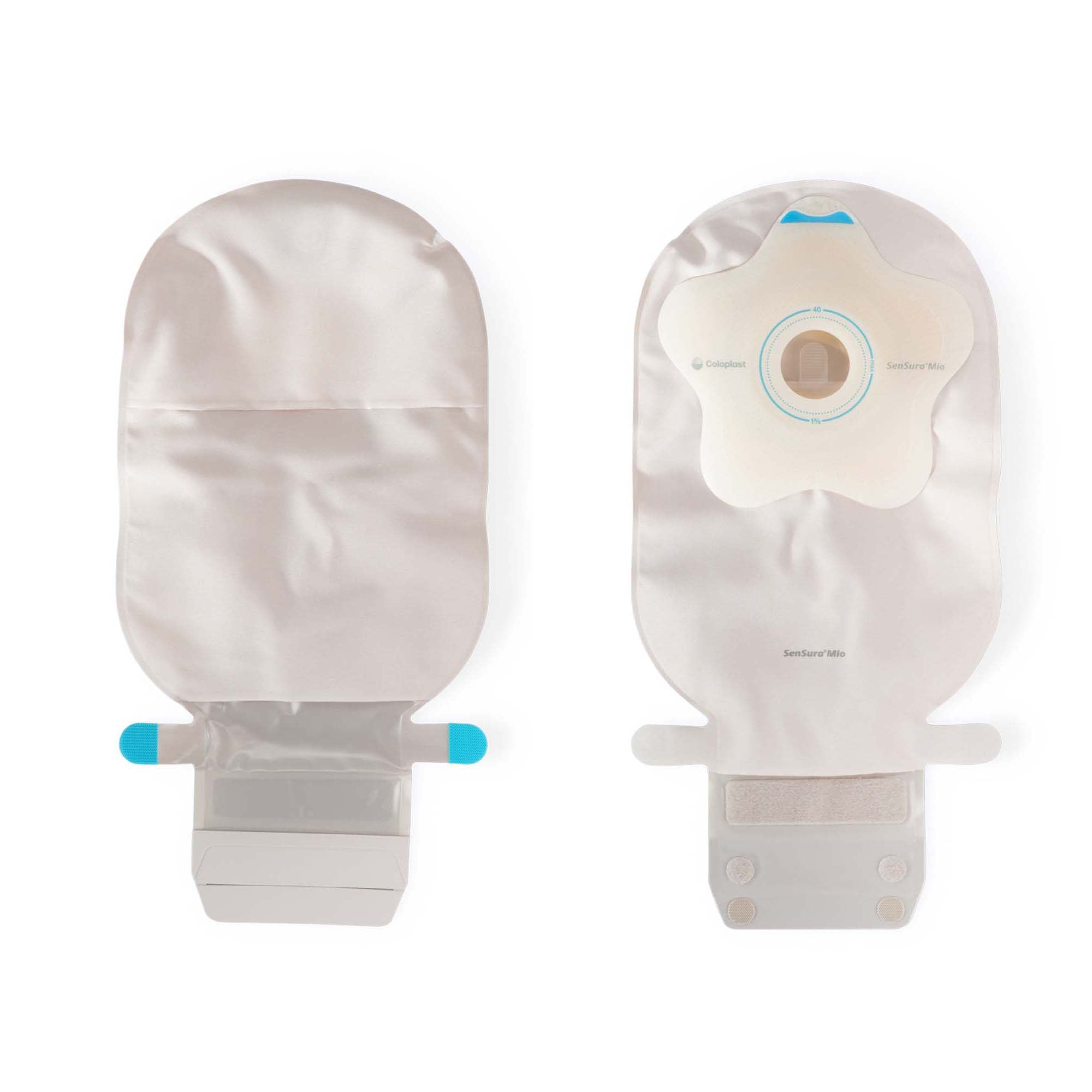 Coloplast SenSura Mio Convex Flip 1-Piece Opaque Ostomy Pouch, 30mm Stoma (10/BX) 