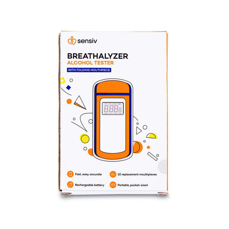 Sensiv Breathalyzer Alcohol Tester (Each)