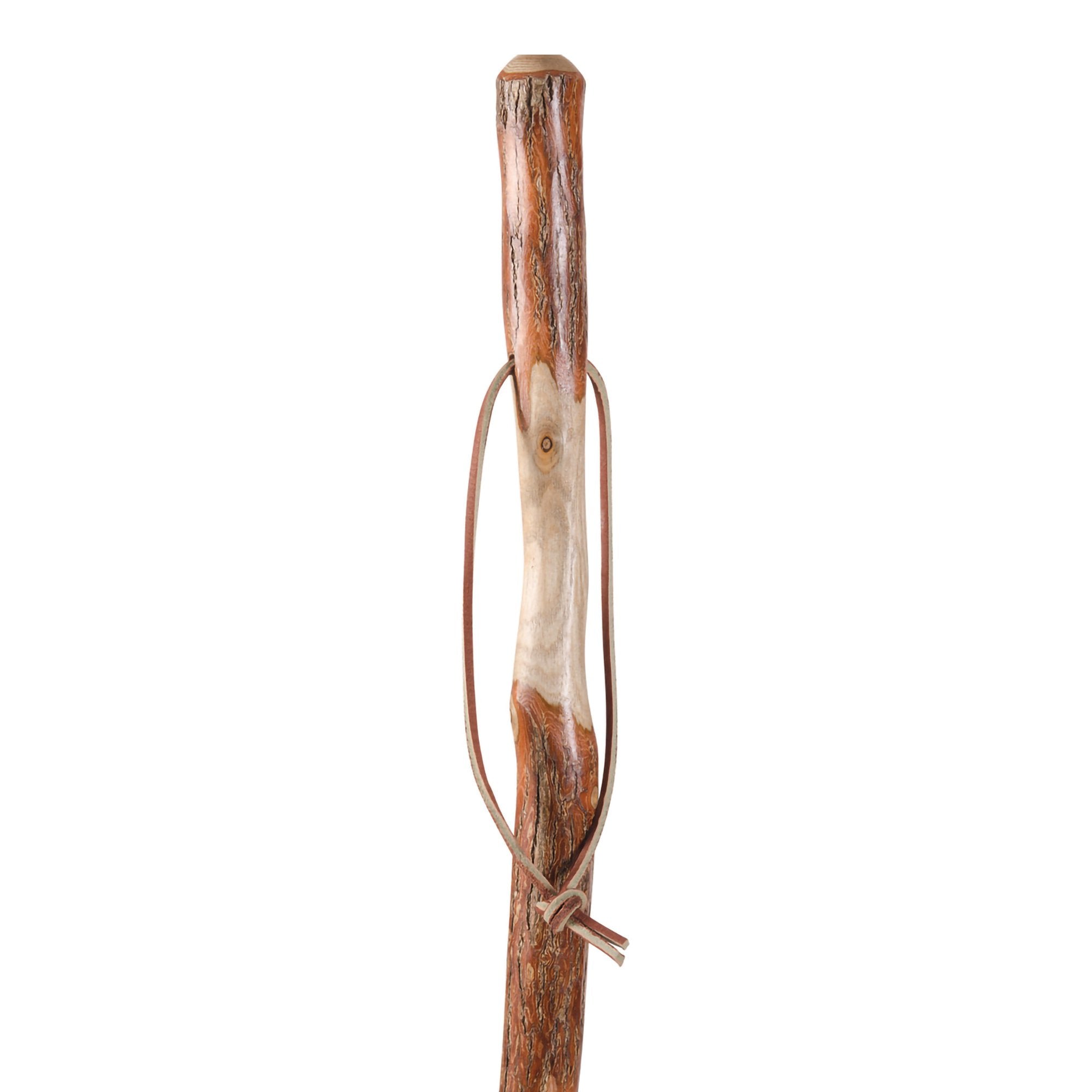 Mabis Healthcare Brazos Sassafras Rustic Walking Stick, 58-Inch 