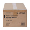 McKesson White Polypropylene Spoon, 5.5 Inch Long (Case of 1000)