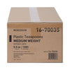 McKesson White Polypropylene Spoon, 5.5 Inch Long (1000/CS)
