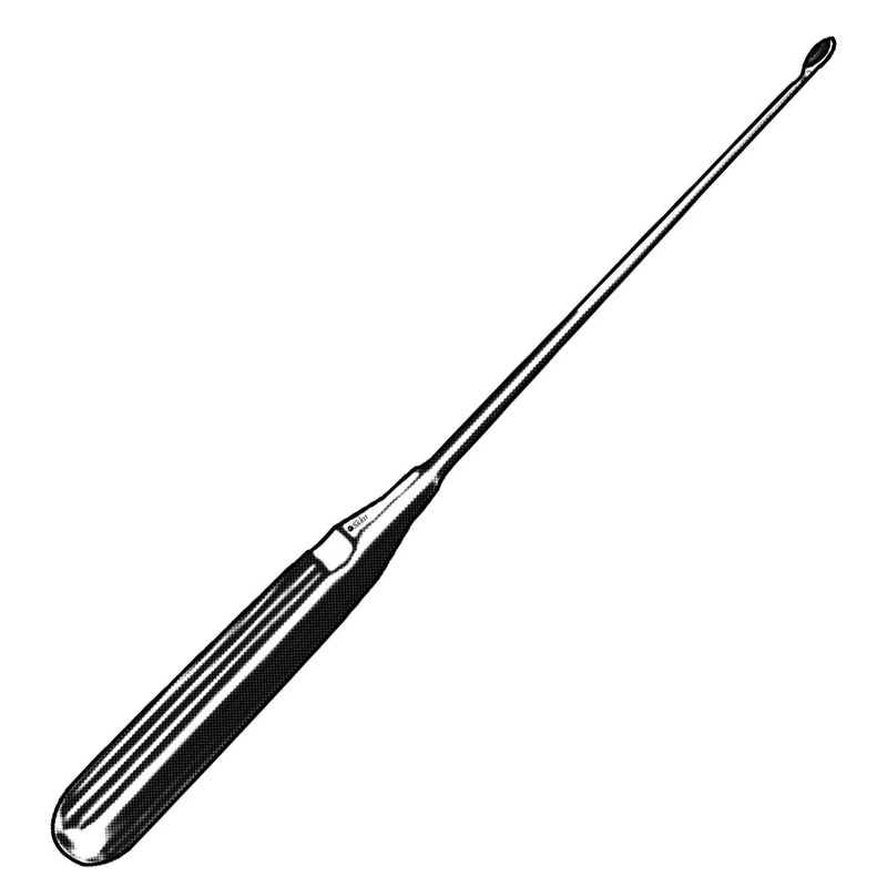 Sklar Scoville Curette - 10", Angled Down - 40-7130 