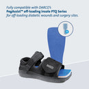 Darco MedSurg Post-Op Shoe, Female, Black, Small (Case of 36)