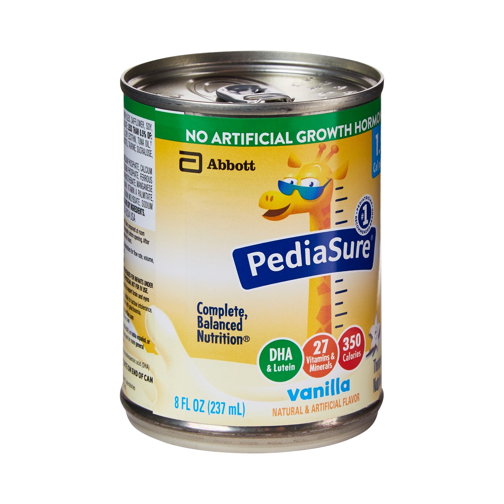 Abbott Nutrition PediaSure 1.5 Cal Therapeutic Nutrition, Vanilla, 8-ounce Can (24/CS) 